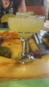 The "Golden" Margarita at El Rancherito. Doesn't look too much different than the regular!
